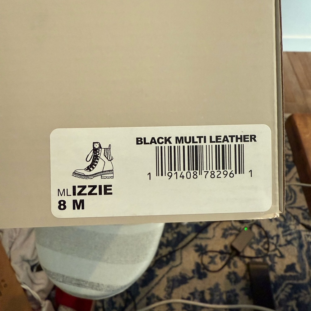 Marc Fisher LTD Izzie Genuine Shearling Lug Sole Boot - Picture 3 of 3